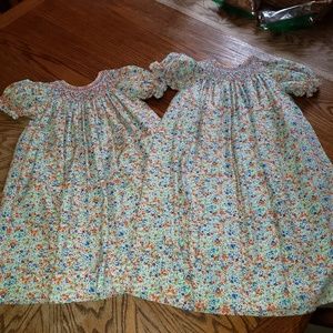 Remember Nguyen smock dress sister set